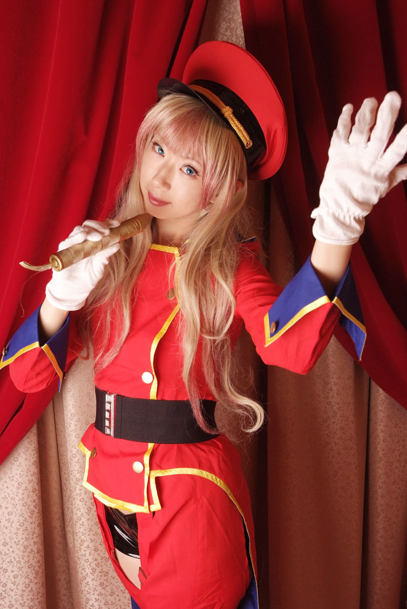 [Cosplay] Macross Frontier - Sexy Sheryl Nome - akaiteza